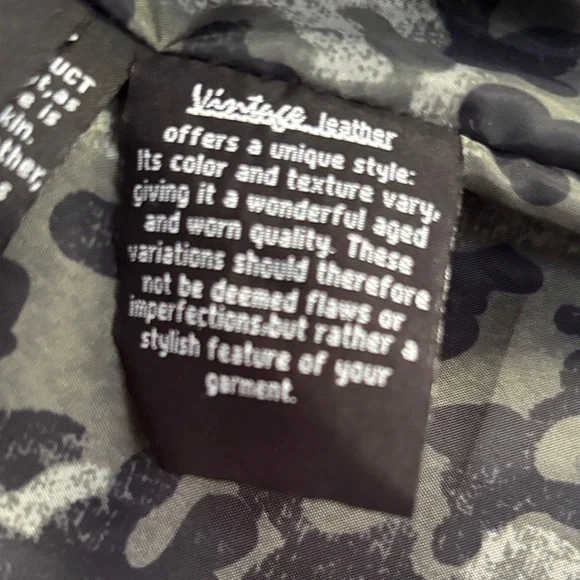 Men's Black Leather Bomber Jacket XL - Picture 3 of 16